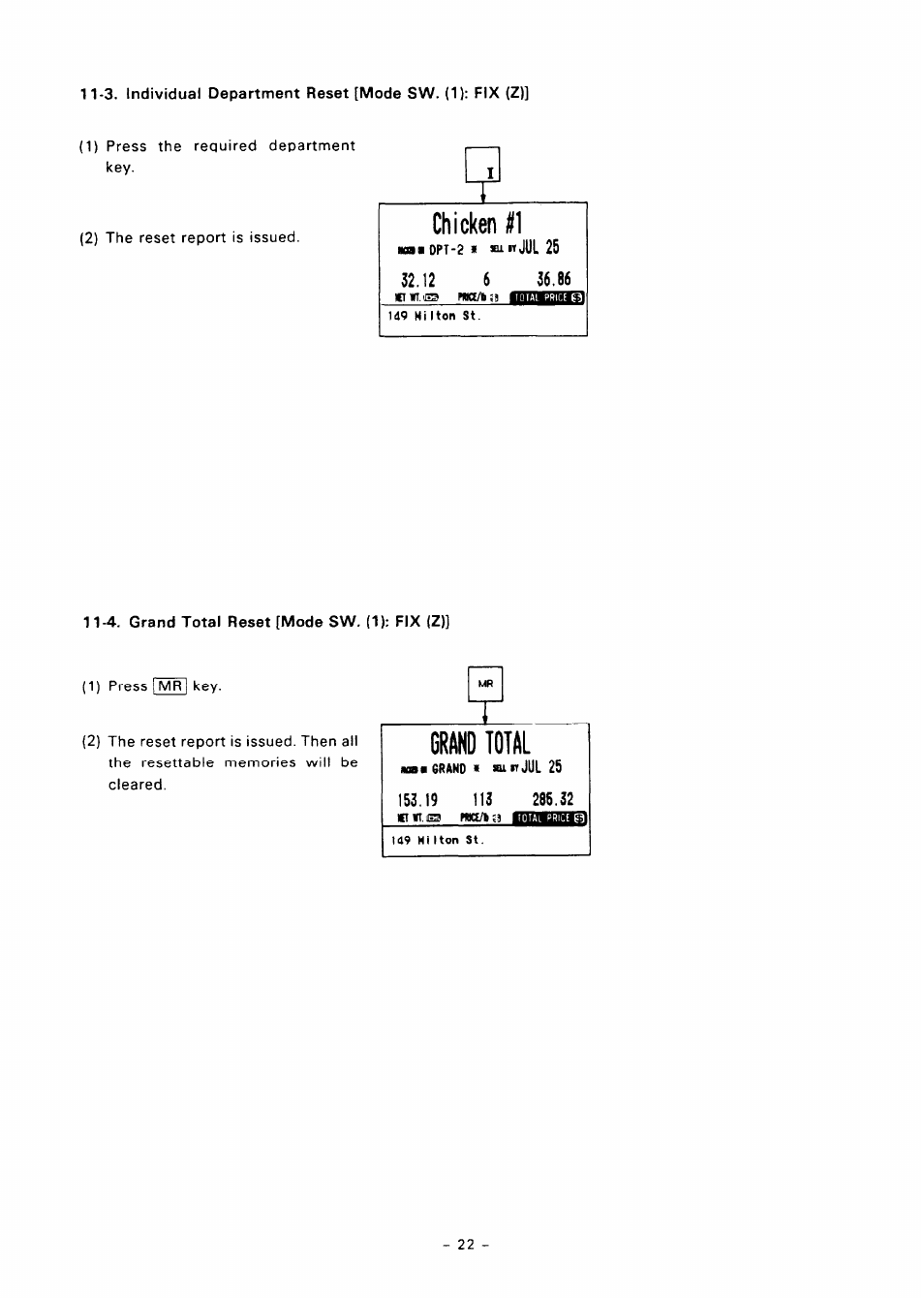 Toshiba TEC SL57 SERIES User Manual | Page 25 / 30