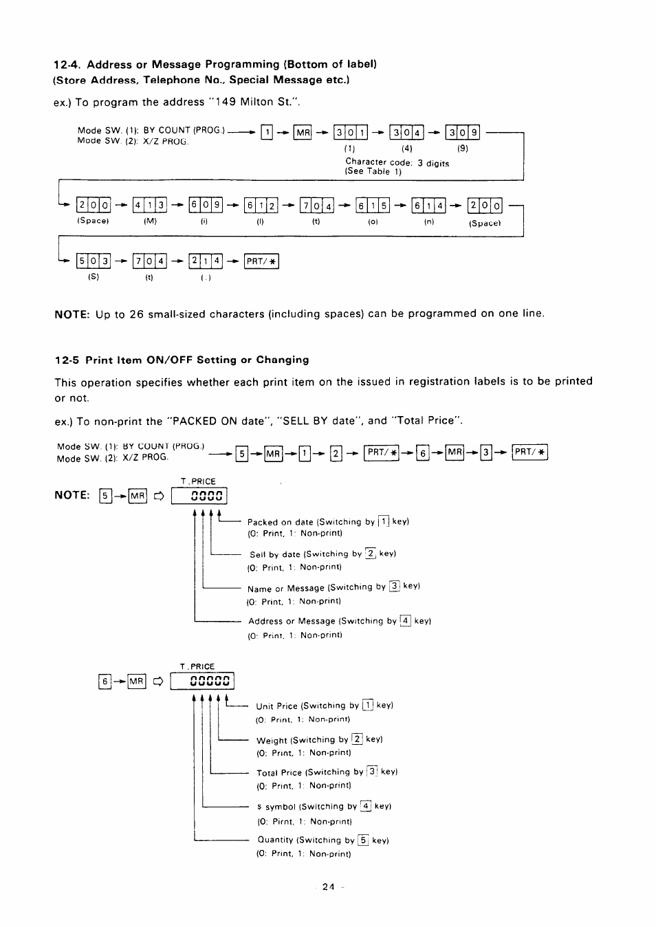 Toshiba TEC SL57 SERIES User Manual | Page 27 / 30