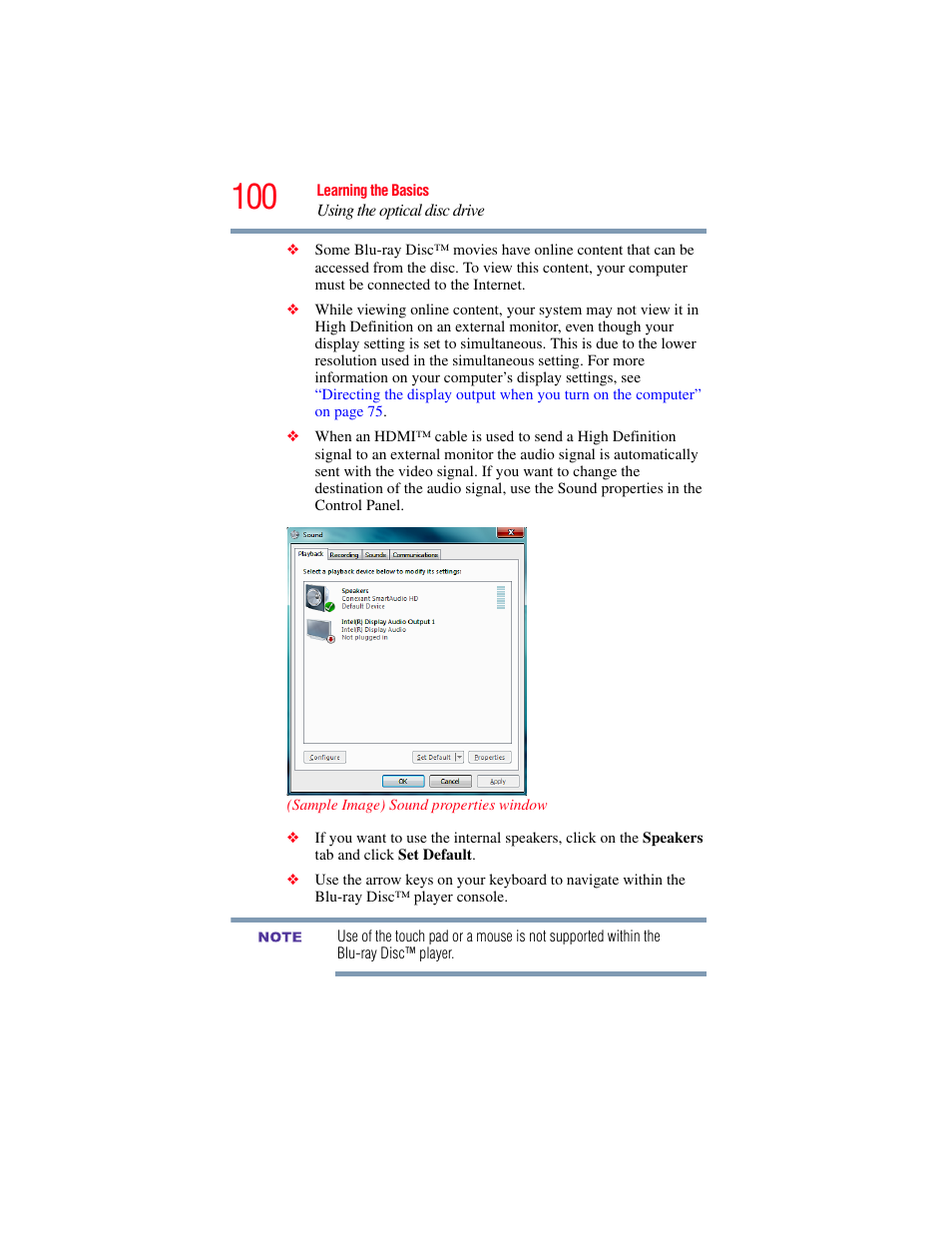 Toshiba SATELLITE E300 User Manual | Page 100 / 213