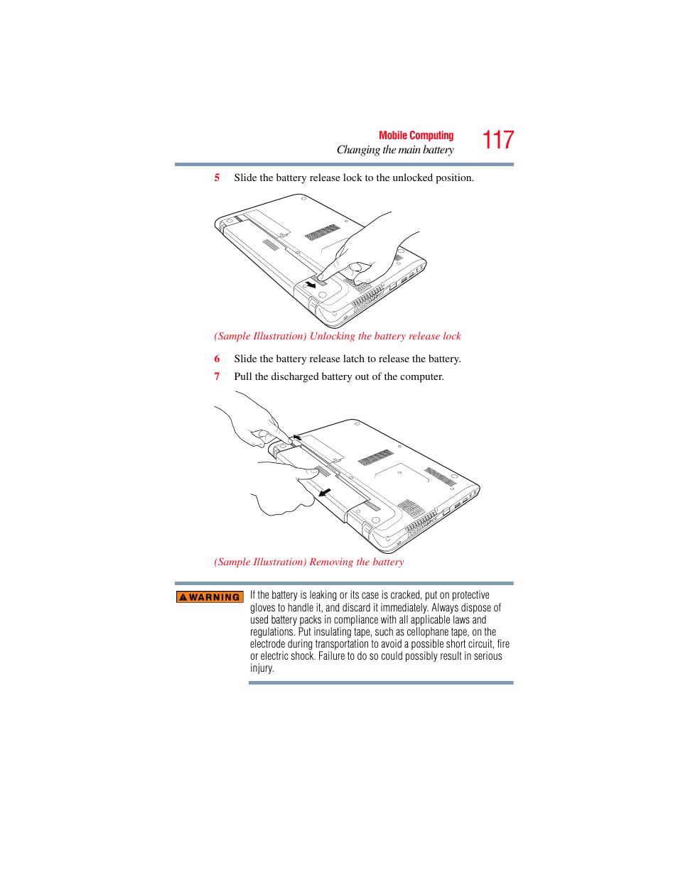 Toshiba SATELLITE E300 User Manual | Page 117 / 213