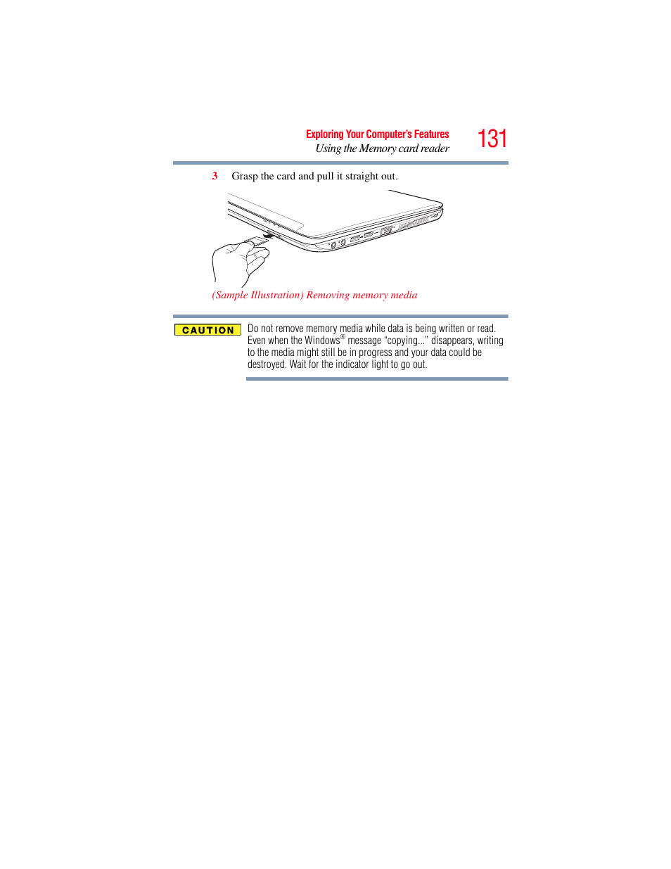 Toshiba SATELLITE E300 User Manual | Page 131 / 213