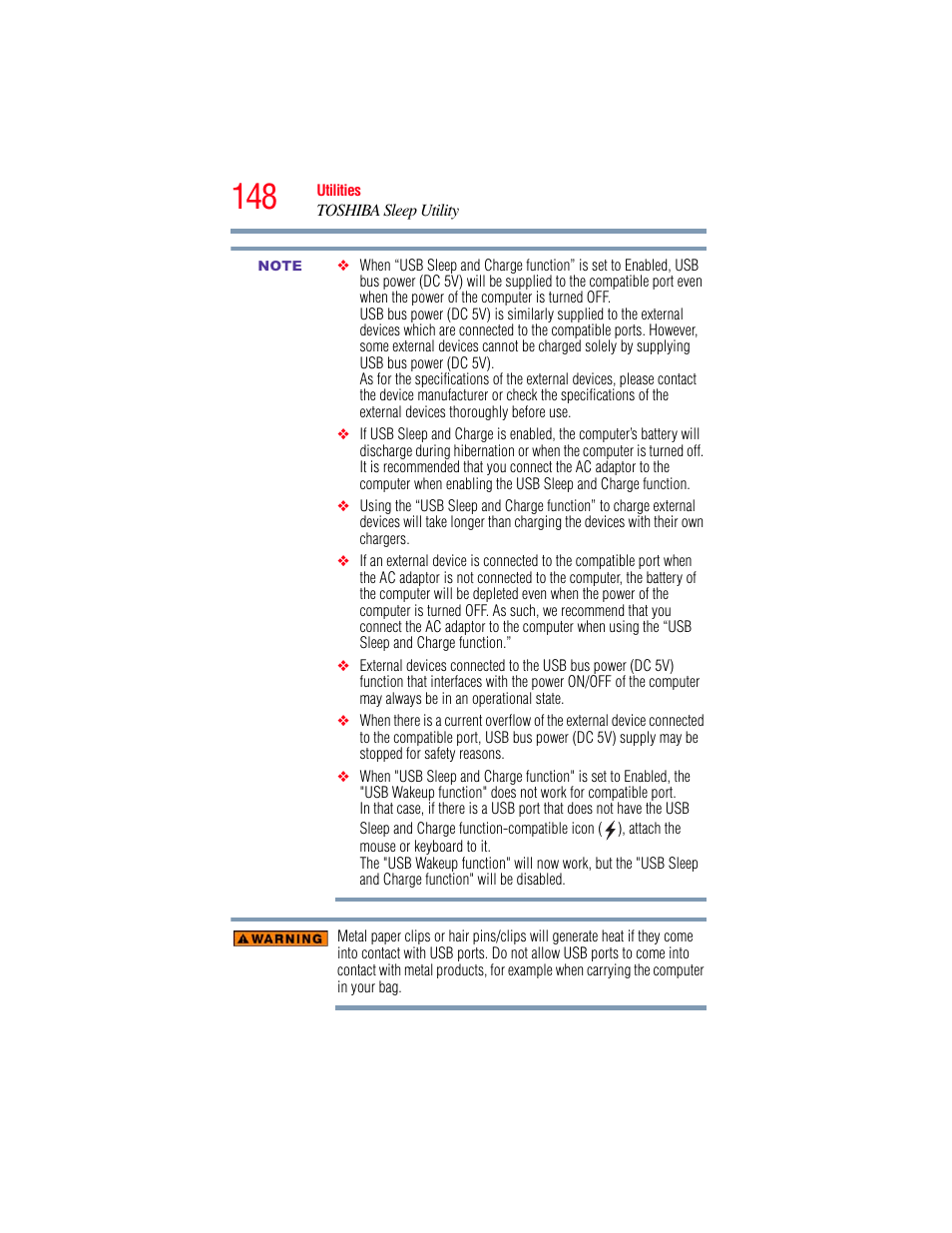 Toshiba SATELLITE E300 User Manual | Page 148 / 213