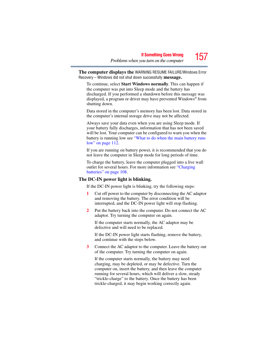 Toshiba SATELLITE E300 User Manual | Page 157 / 213