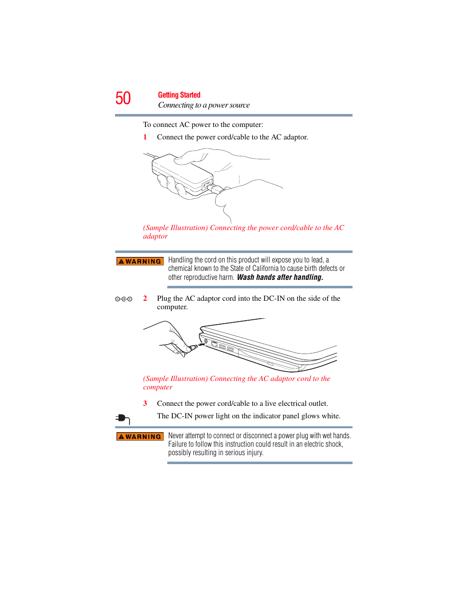 Toshiba SATELLITE E300 User Manual | Page 50 / 213