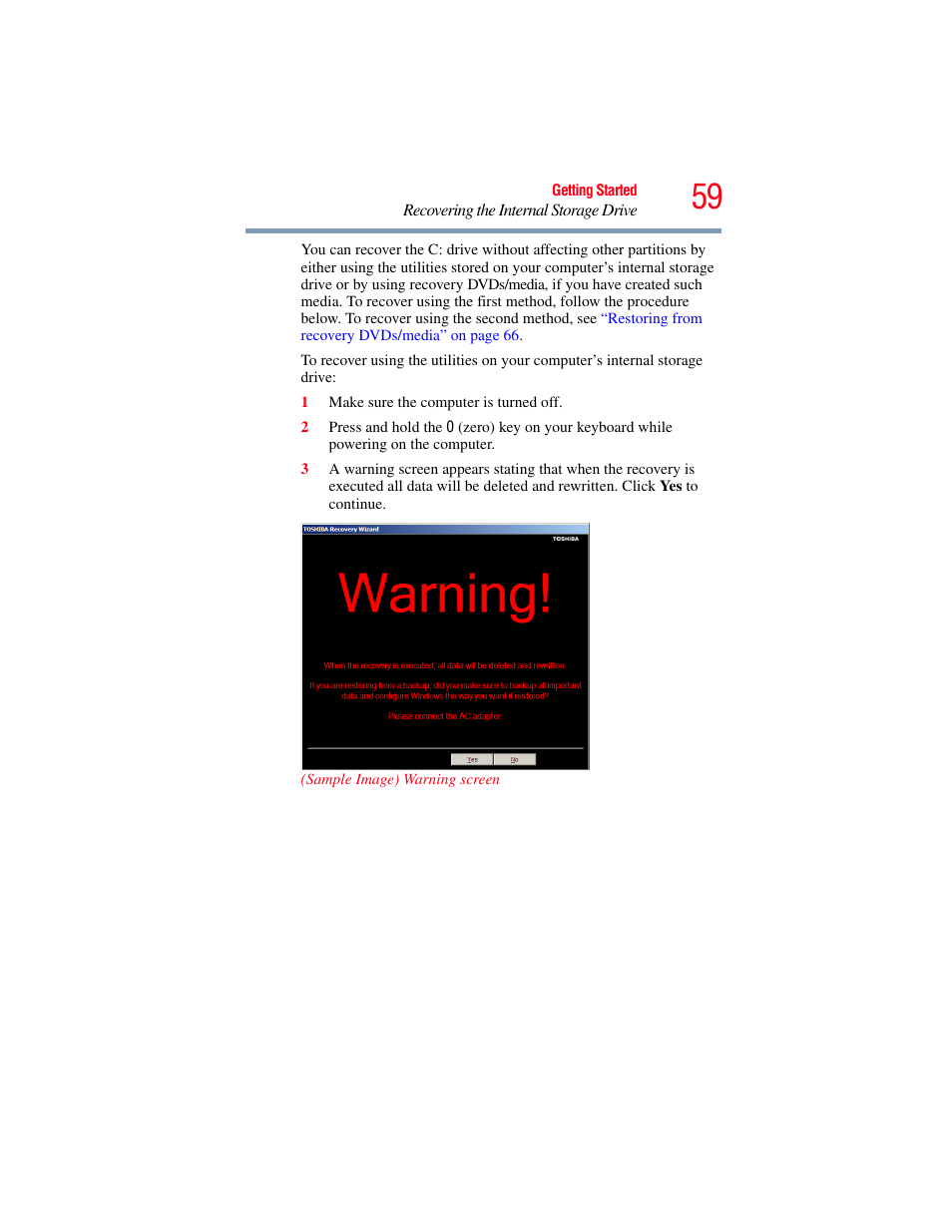 Toshiba SATELLITE E300 User Manual | Page 59 / 213