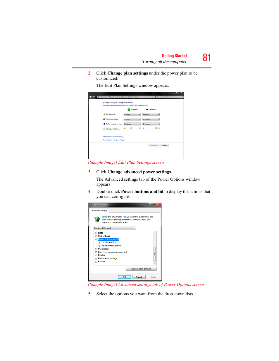 Toshiba SATELLITE E300 User Manual | Page 81 / 213