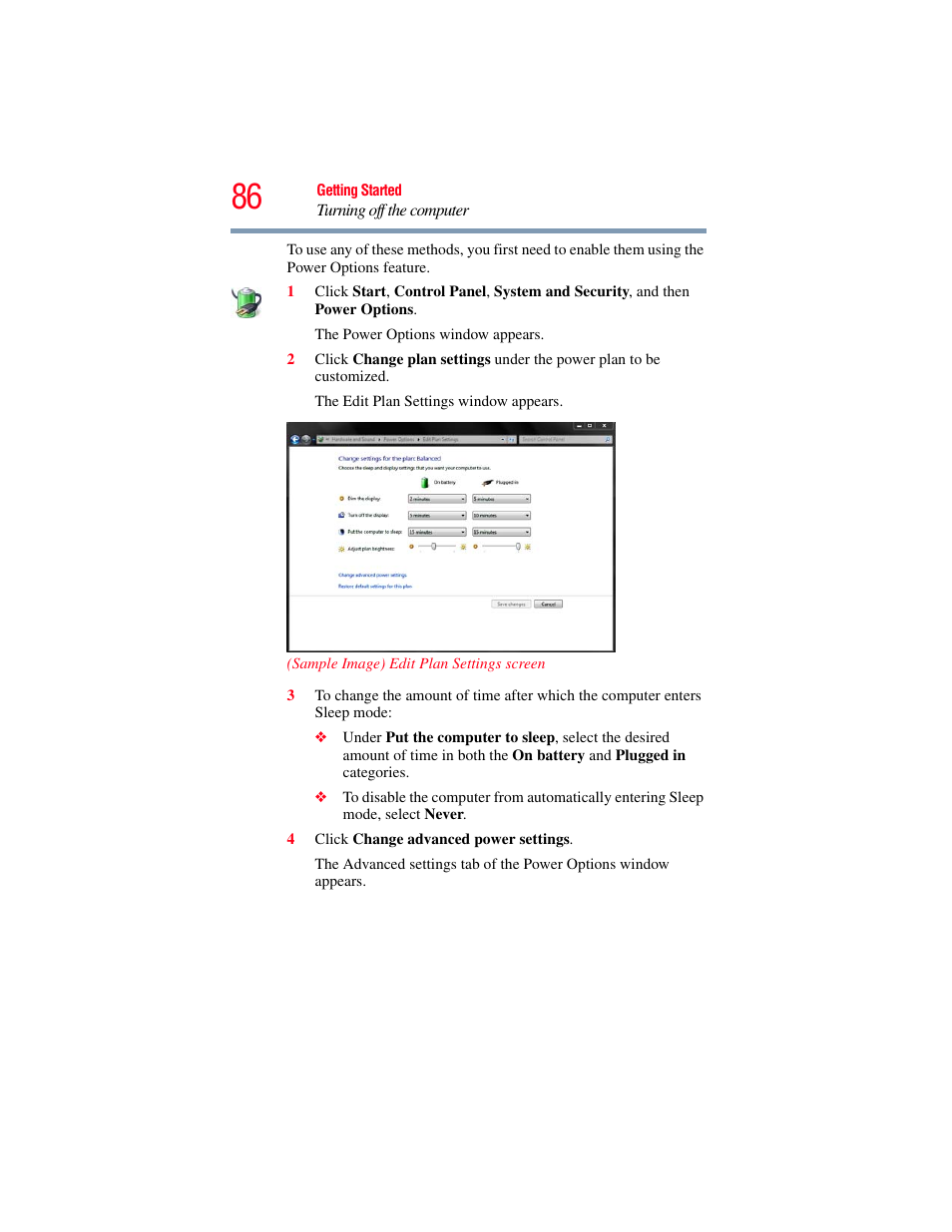 Toshiba SATELLITE E300 User Manual | Page 86 / 213