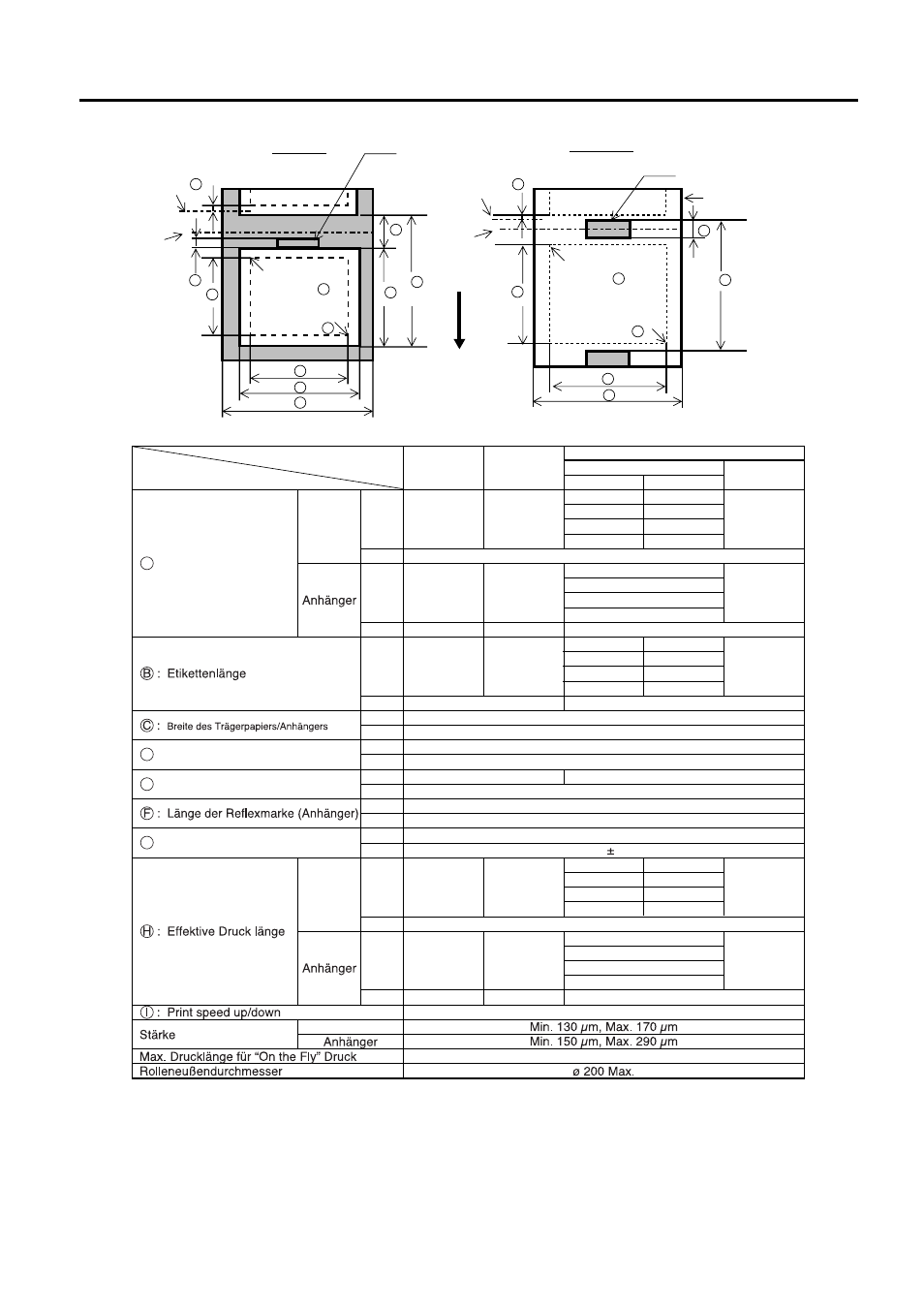 Papier, 4 papier, Abb. 2-1 | G2-3 2. spezifikationen | Toshiba B-480-QP User Manual | Page 67 / 170