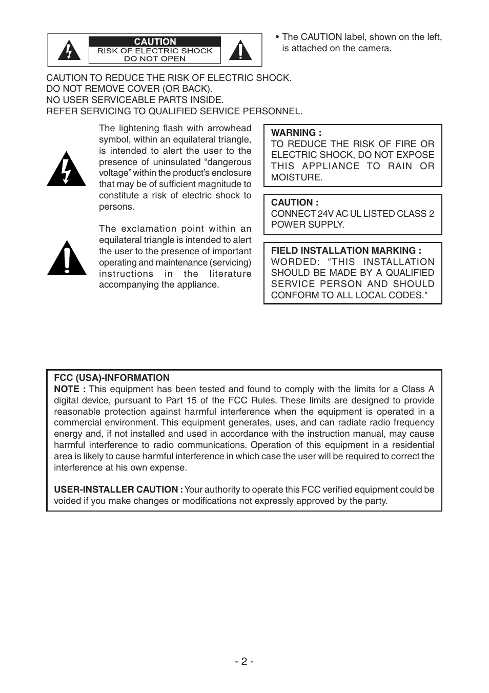 Toshiba IK-DF02A User Manual | Page 3 / 24