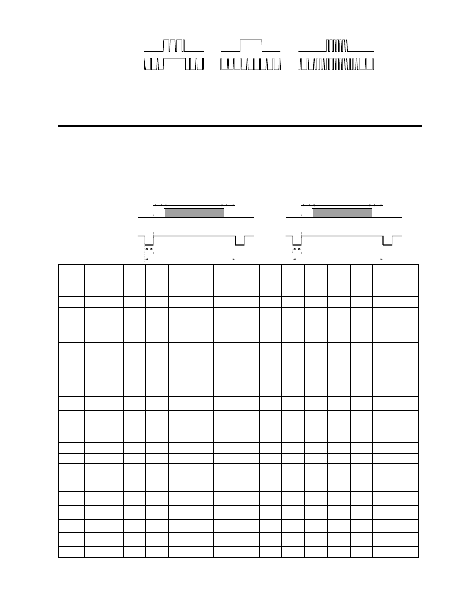 Acceptable rgb input signal timing | Toshiba P503DL User Manual | Page 15 / 41