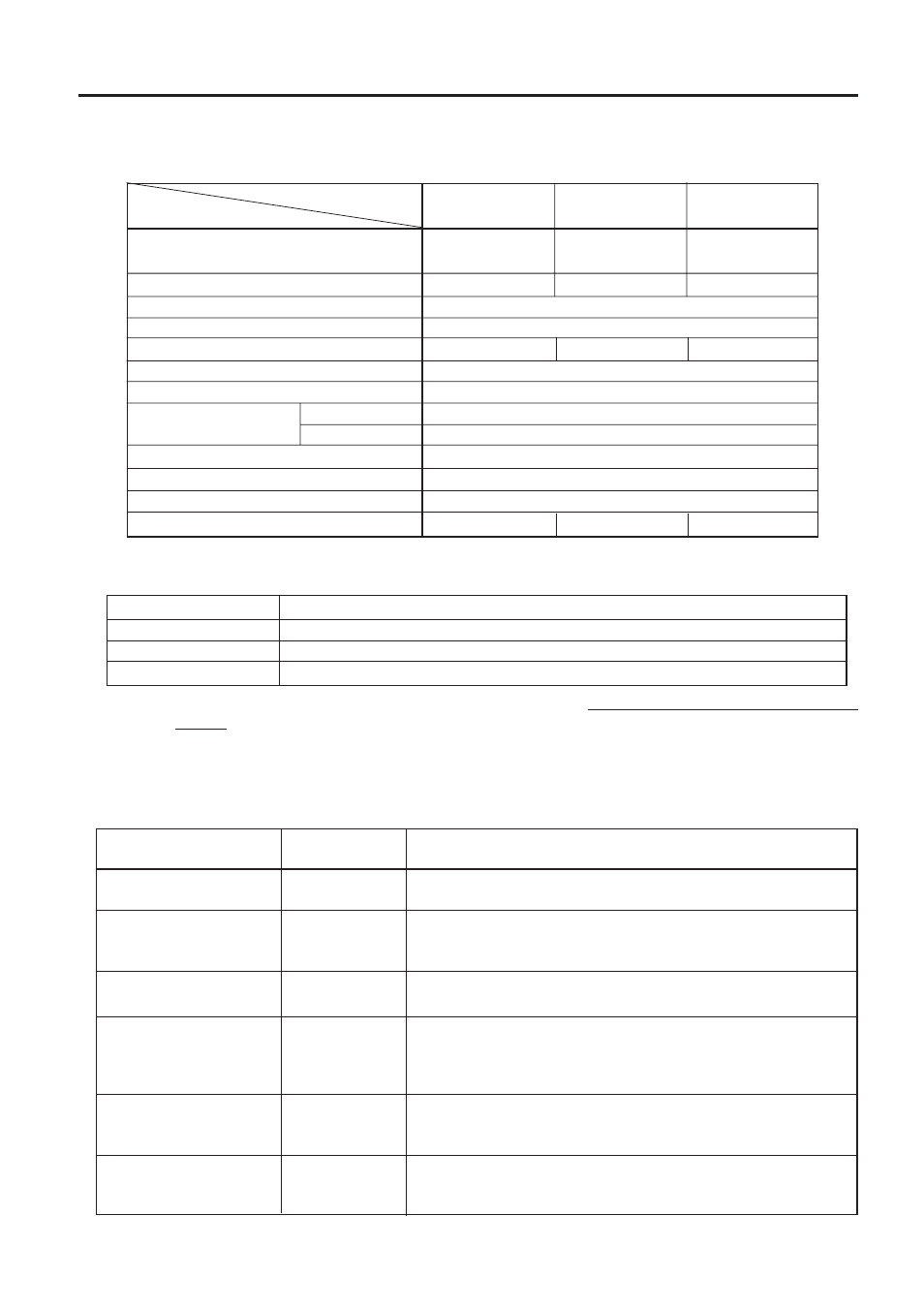 3 paper (label/tag) specifications, 4 ribbon specificatins, 5 option | Toshiba B-450-QQ User Manual | Page 7 / 28