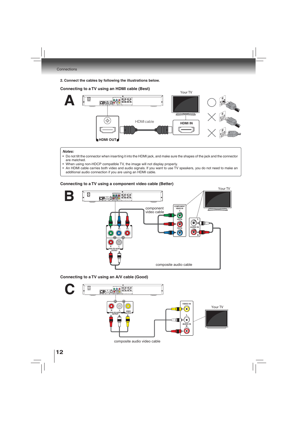 Toshiba BDX2700KU User Manual | Page 12 / 62