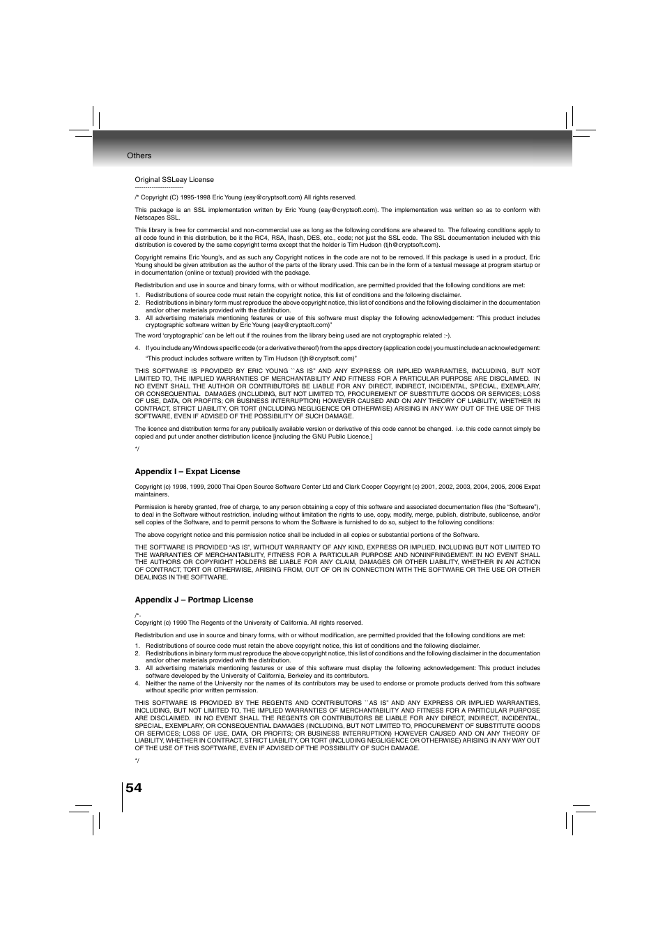 Toshiba BDX2700KU User Manual | Page 54 / 62