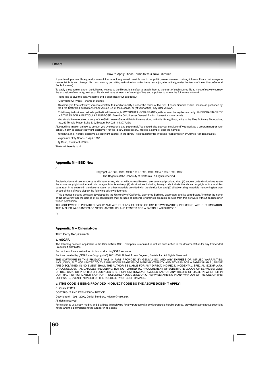 Toshiba BDX2700KU User Manual | Page 60 / 62