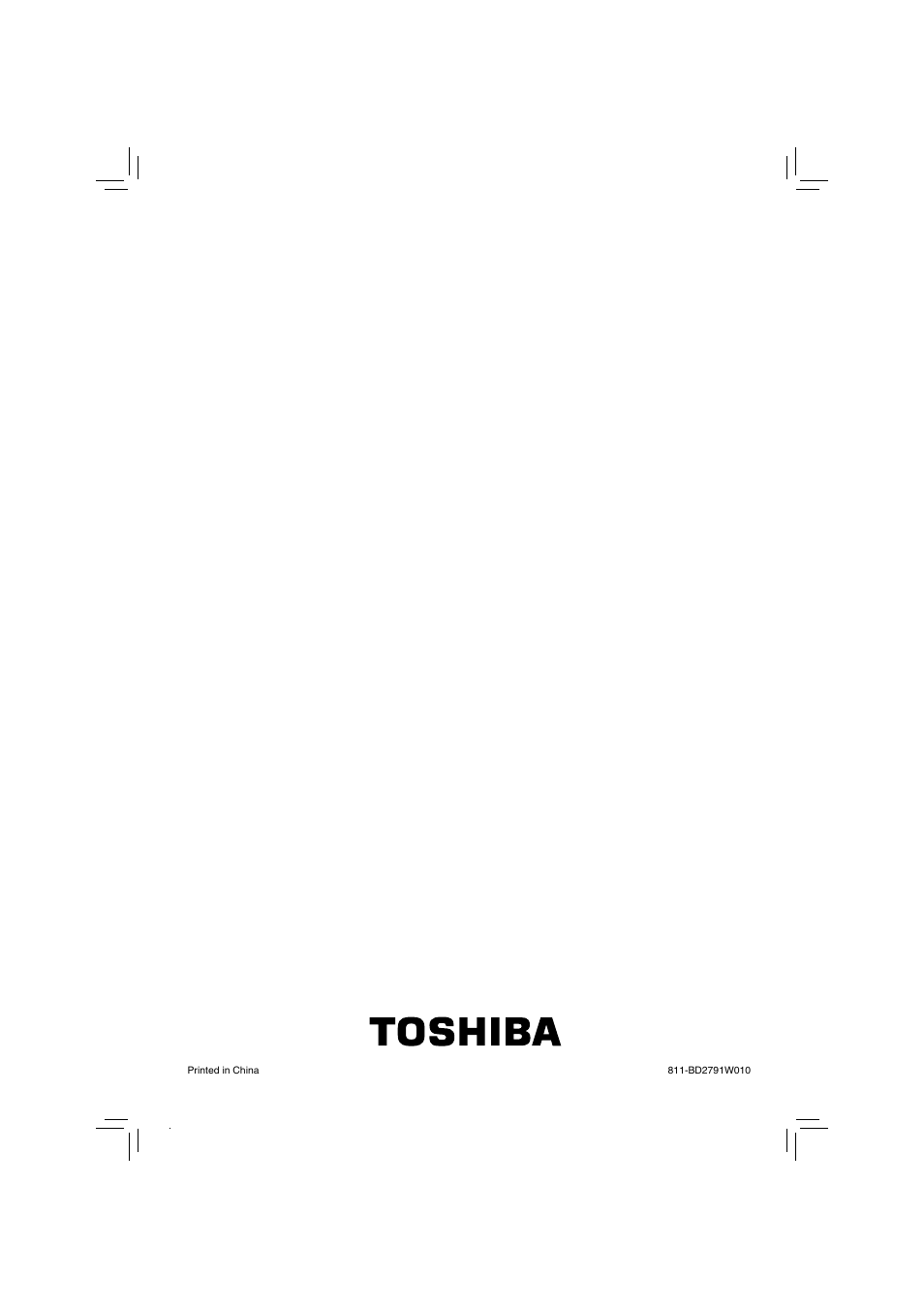 Toshiba BDX2700KU User Manual | Page 62 / 62