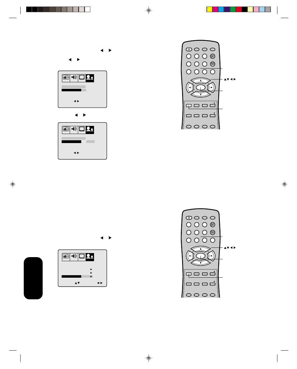 Using the v-chip, Selecting a pin code, Using the tv ’s features | Toshiba 14AF41 User Manual | Page 16 / 32