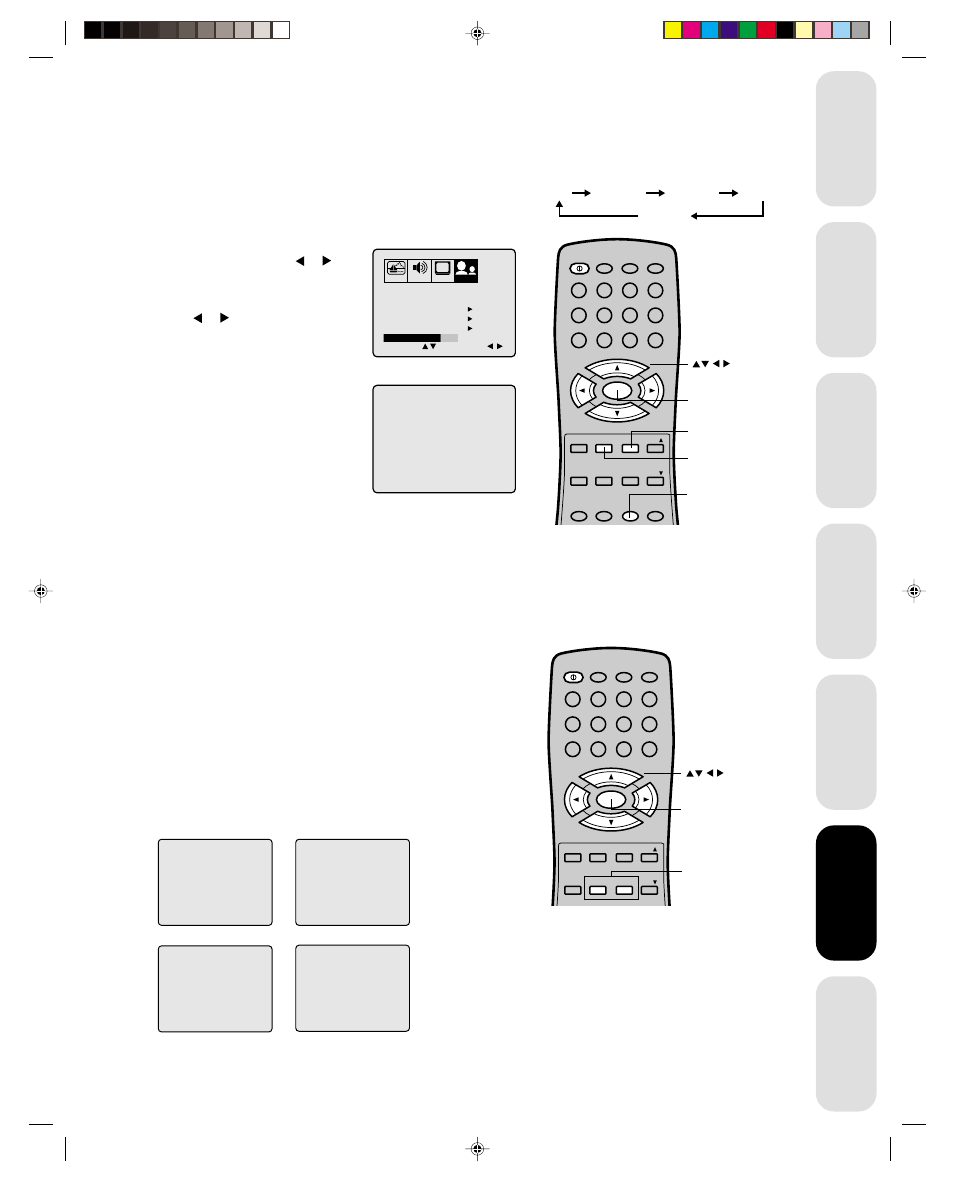 Watching video input, Selecting the colorstream mode, Displaying on-screen information | Setting the sleep timer, Using the closed caption feature | Toshiba 14AF41 User Manual | Page 23 / 32