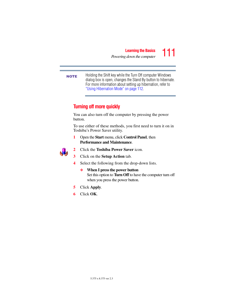 Toshiba F15 User Manual | Page 111 / 328