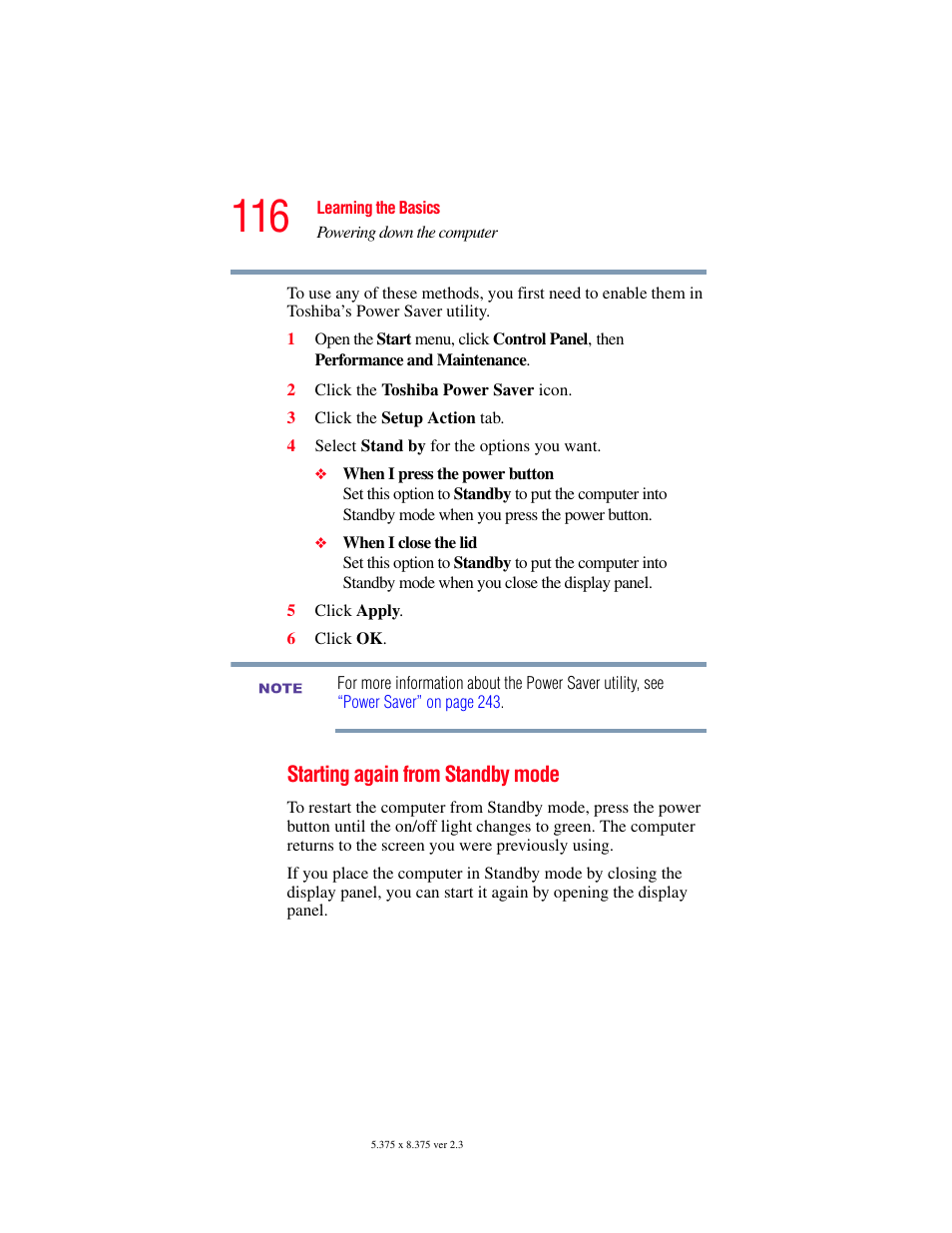 Toshiba F15 User Manual | Page 116 / 328