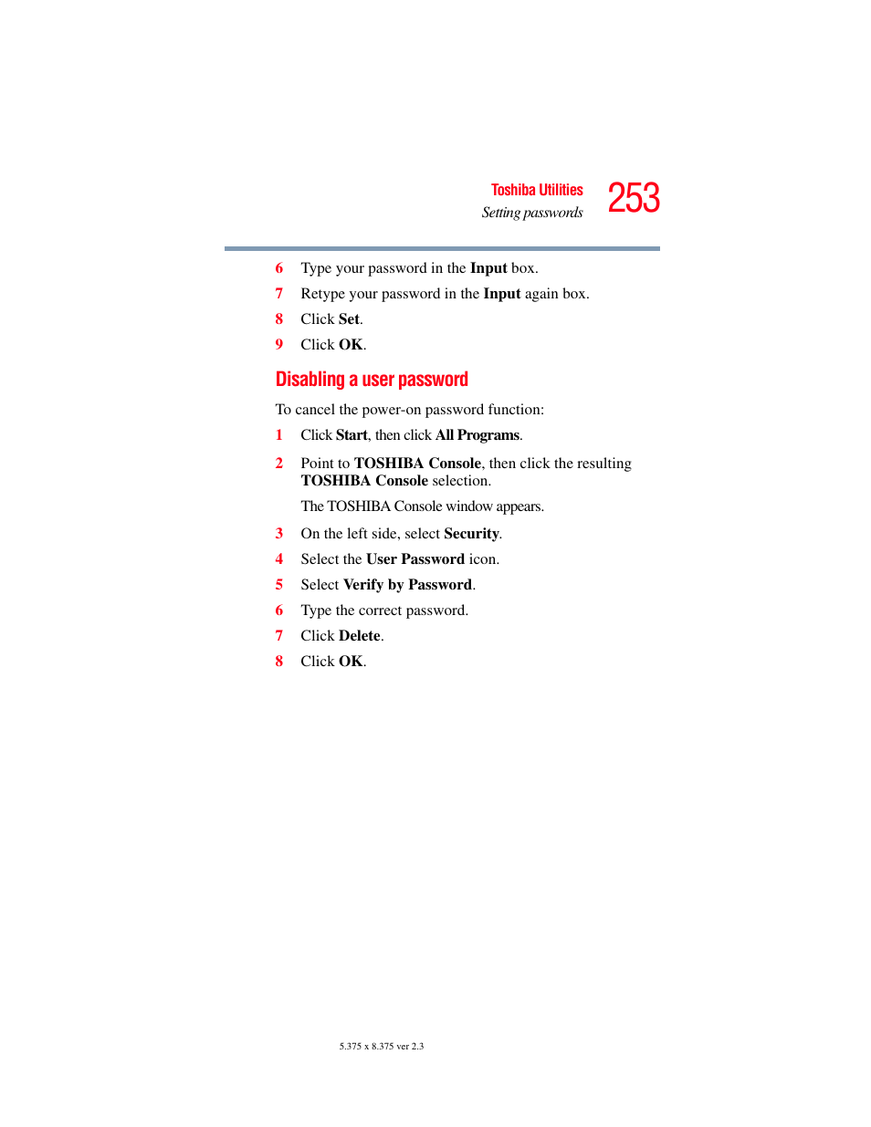 Toshiba F15 User Manual | Page 253 / 328