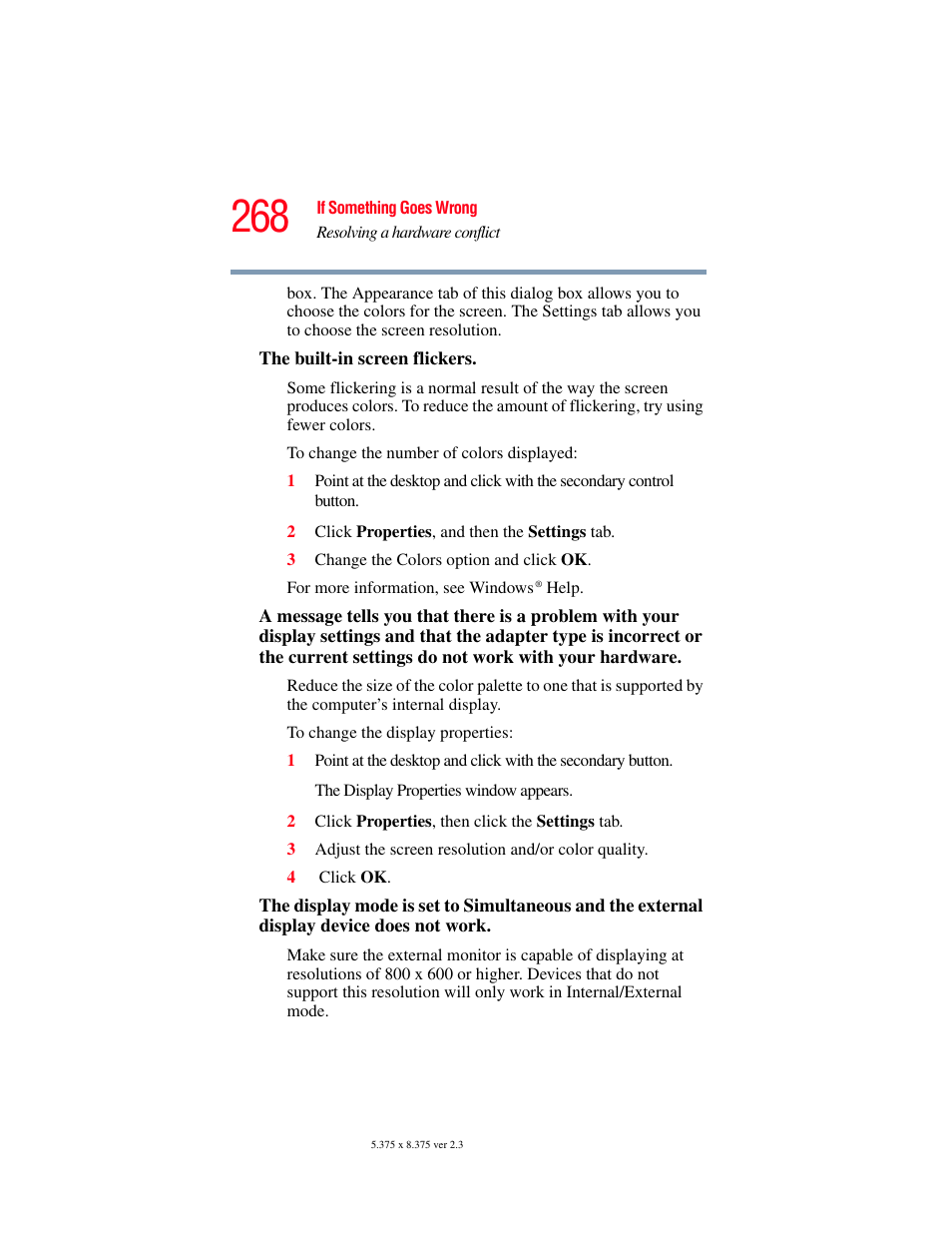 Toshiba F15 User Manual | Page 268 / 328