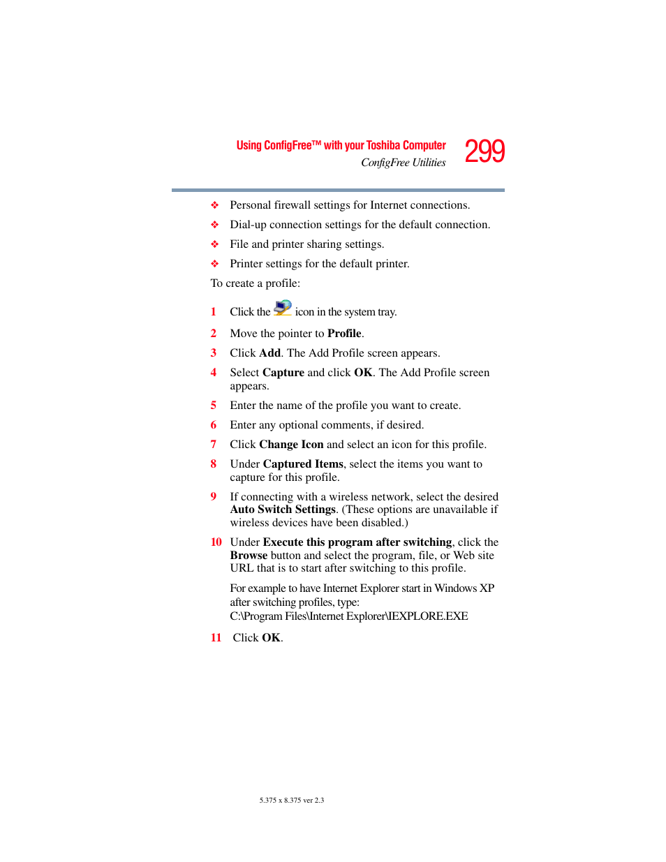 Toshiba F15 User Manual | Page 299 / 328