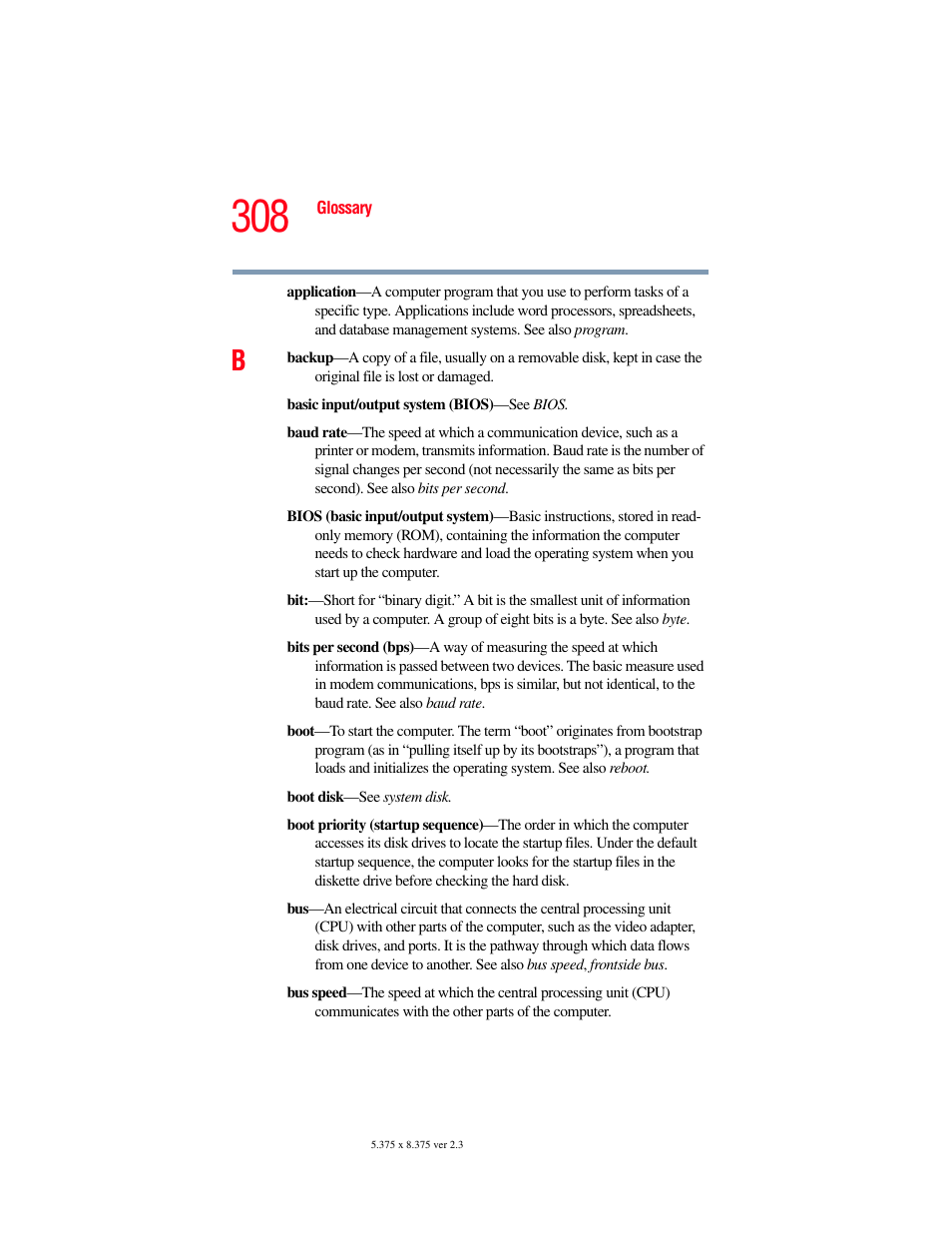 Toshiba F15 User Manual | Page 308 / 328