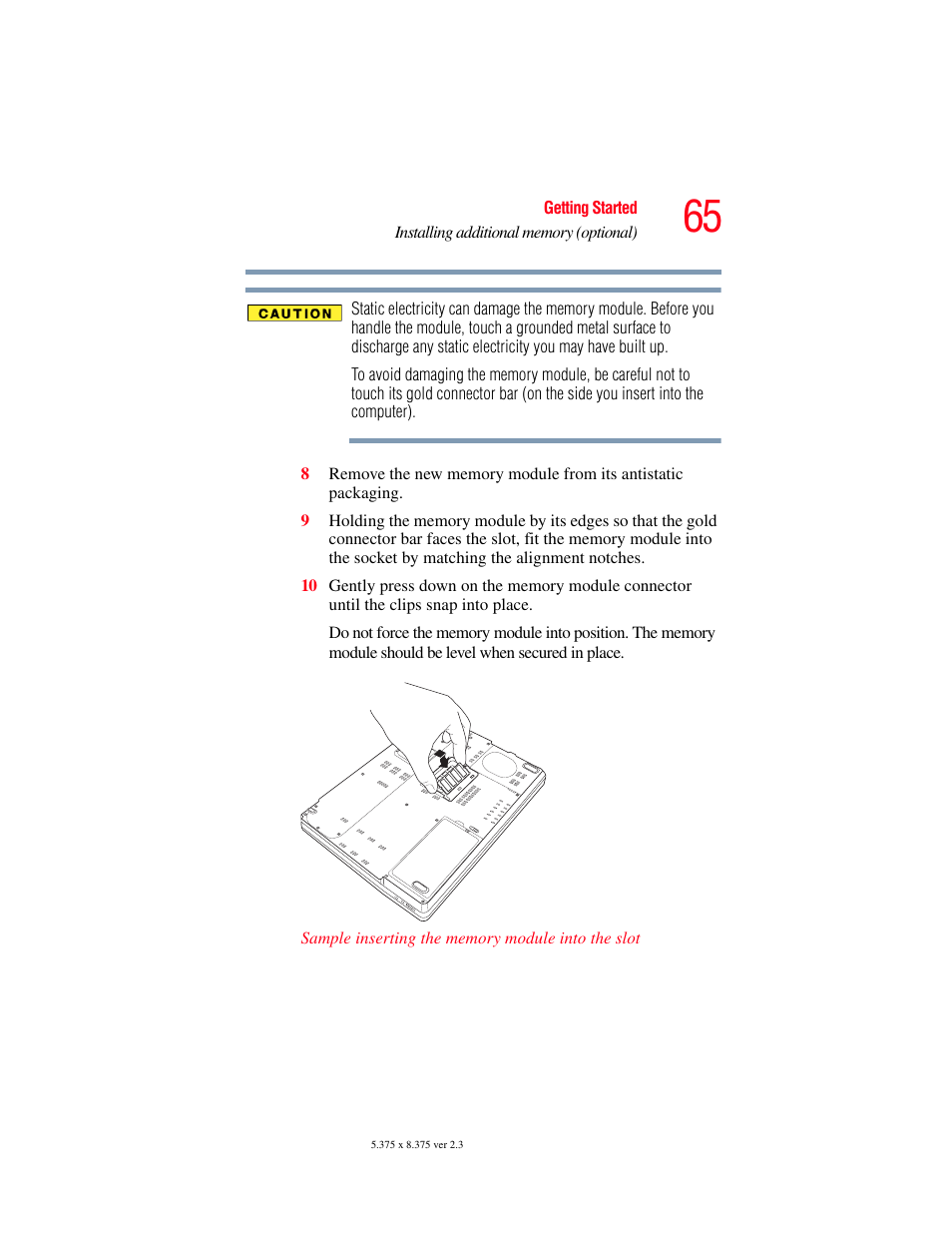 Toshiba F15 User Manual | Page 65 / 328