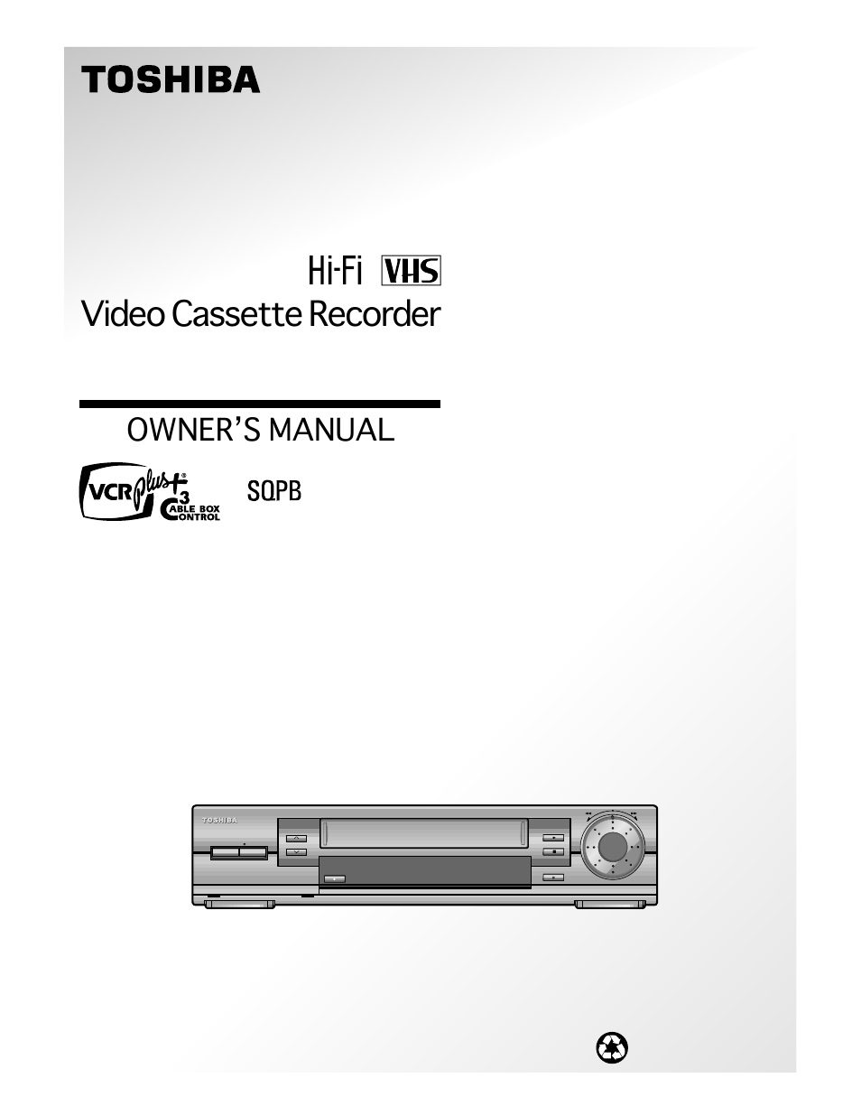 Toshiba W-704C User Manual | 48 pages