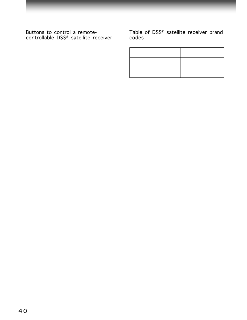 Satellite receiver set-up (continued) | Toshiba W-704C User Manual | Page 40 / 48