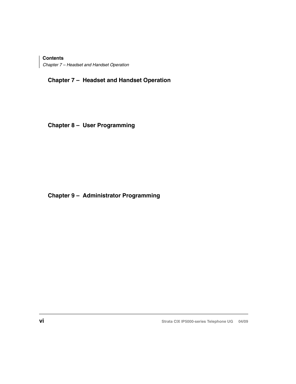 Toshiba Strata CIX IP5000-UG-VB User Manual | Page 12 / 216