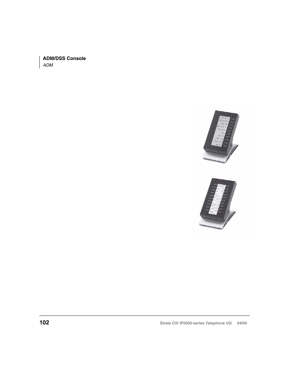 Buttons and leds | Toshiba Strata CIX IP5000-UG-VB User Manual | Page 120 / 216