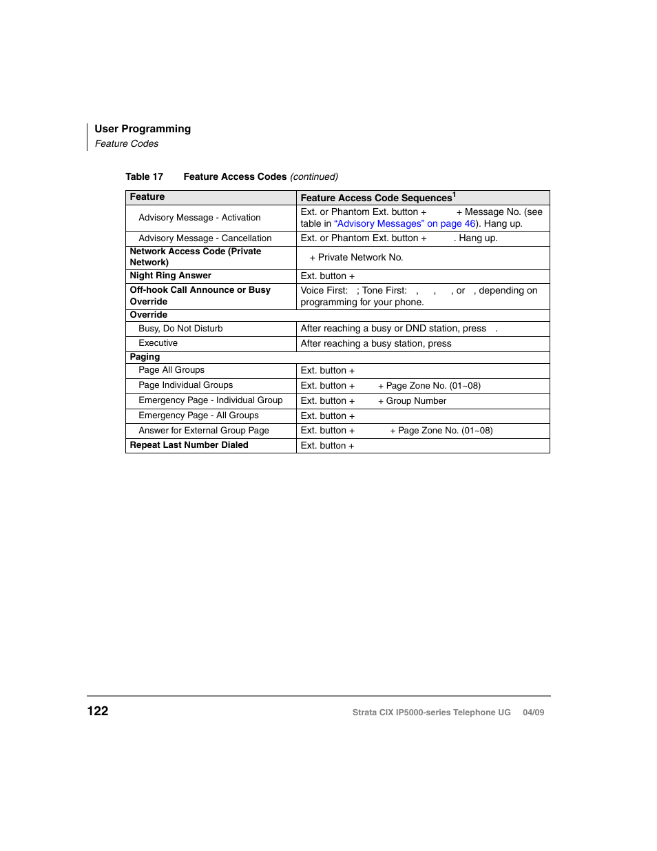 Toshiba Strata CIX IP5000-UG-VB User Manual | Page 140 / 216