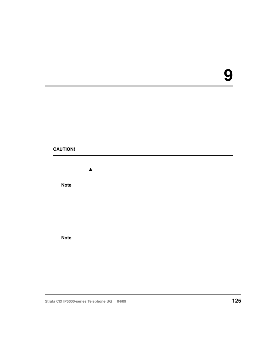 Administrator programming 9, Initializing the ip telephone, Chapter 9 — administrator programming | Chapter 9 – administrator programming, Administrator programming | Toshiba Strata CIX IP5000-UG-VB User Manual | Page 143 / 216