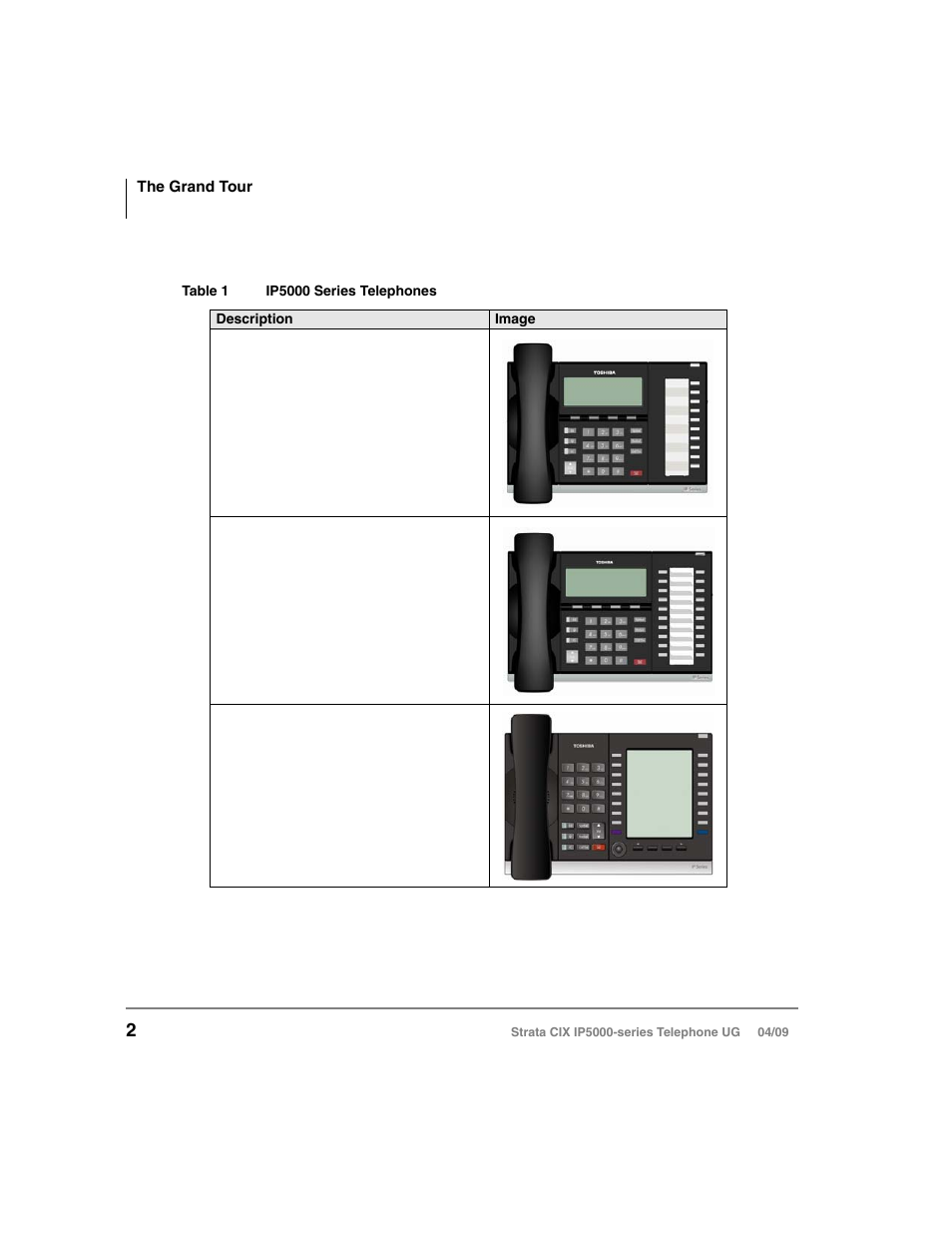 Toshiba Strata CIX IP5000-UG-VB User Manual | Page 20 / 216