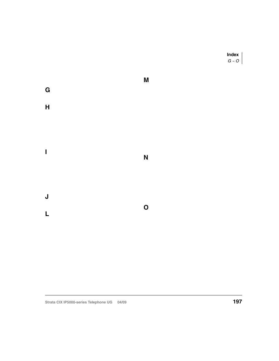 Toshiba Strata CIX IP5000-UG-VB User Manual | Page 215 / 216