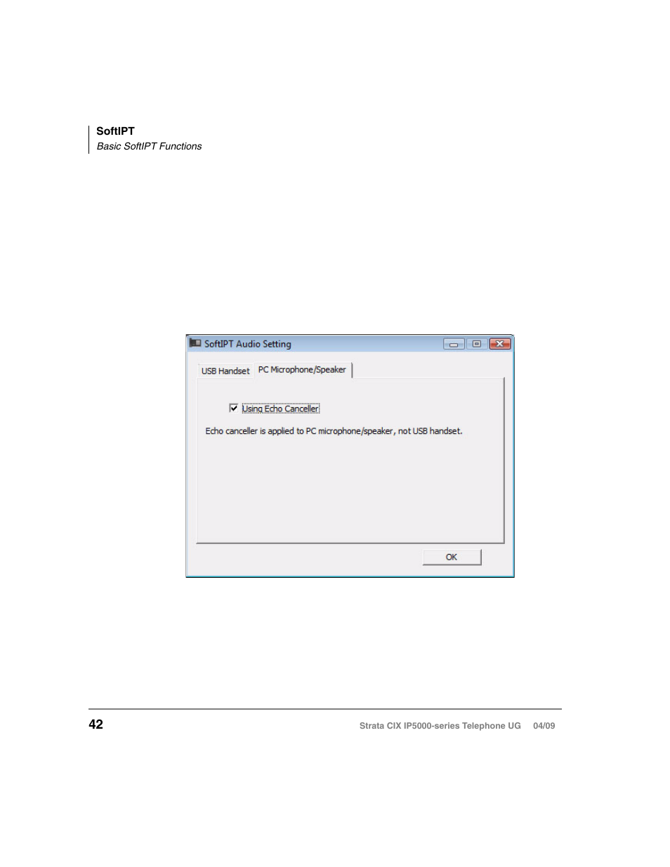 Using echo canceller | Toshiba Strata CIX IP5000-UG-VB User Manual | Page 60 / 216