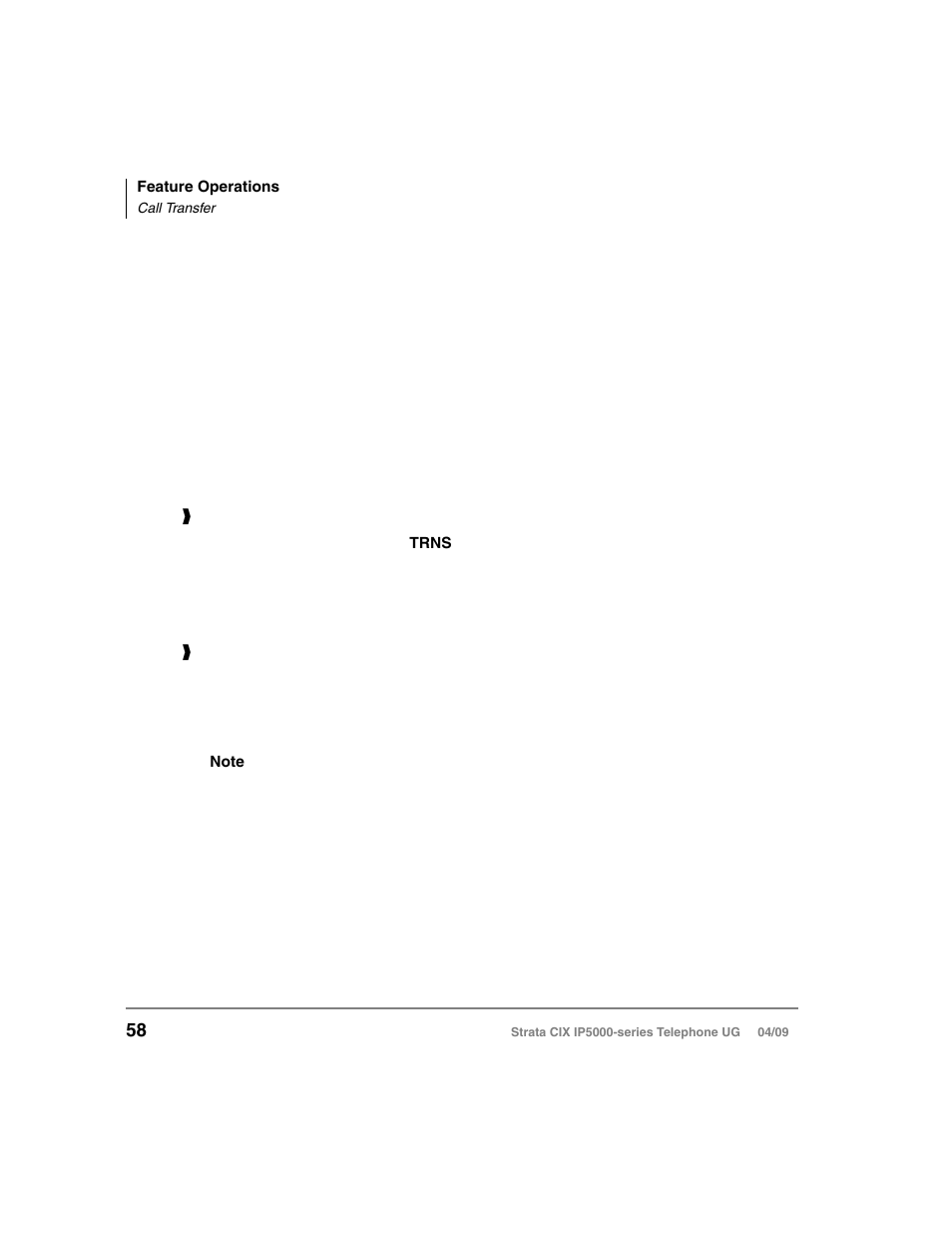 Call transfer | Toshiba Strata CIX IP5000-UG-VB User Manual | Page 76 / 216