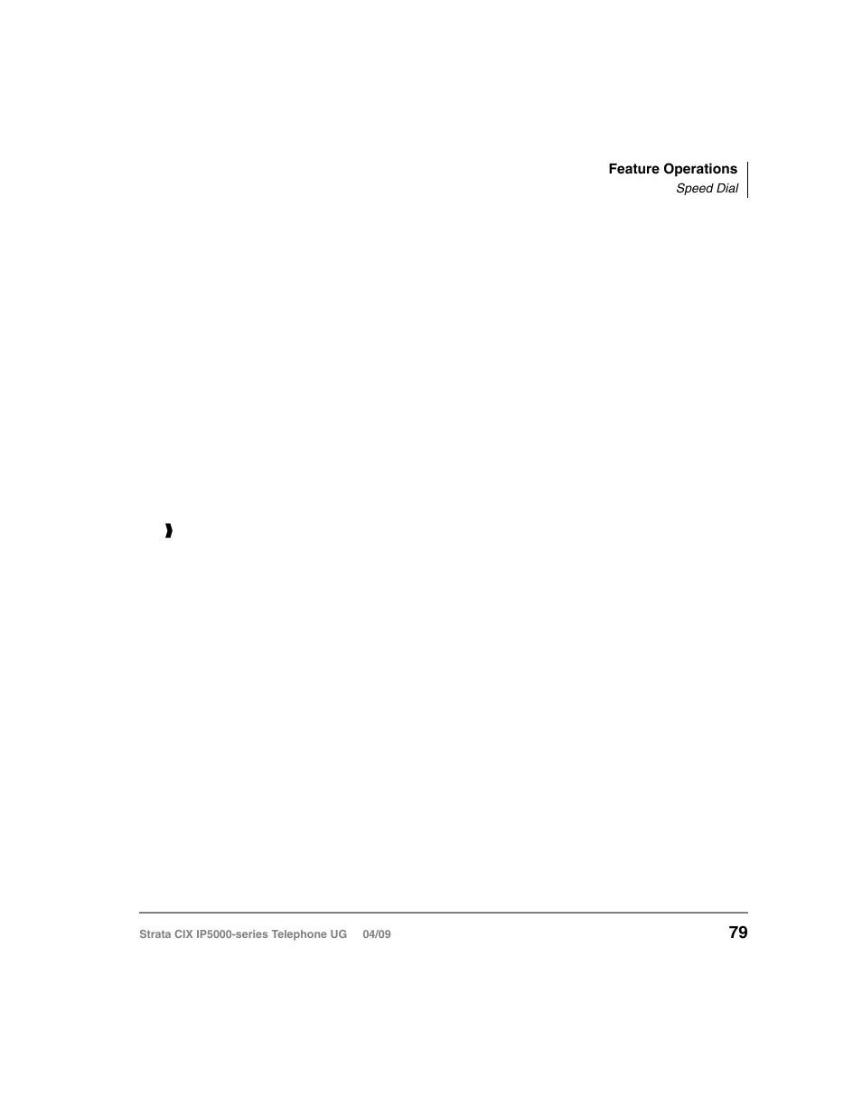 Speed dial, Making a call using speed dial | Toshiba Strata CIX IP5000-UG-VB User Manual | Page 97 / 216