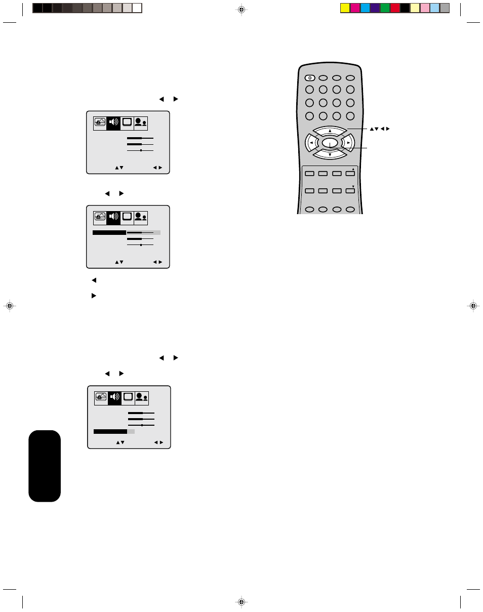 Adjusting the sound quality, Using the stablesound, Feature | Using the tv ’s features | Toshiba Color Television 14AF42 User Manual | Page 26 / 36