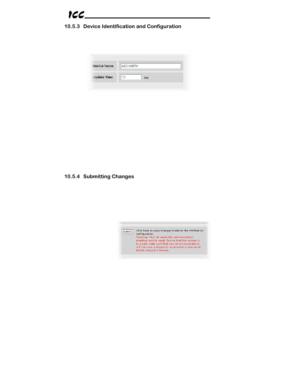 Toshiba ICC Multiprotocol Ethernet Interface ASD-G9ETH User Manual | Page 33 / 100