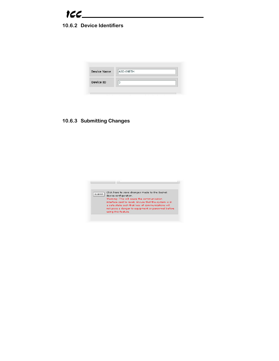 Toshiba ICC Multiprotocol Ethernet Interface ASD-G9ETH User Manual | Page 35 / 100