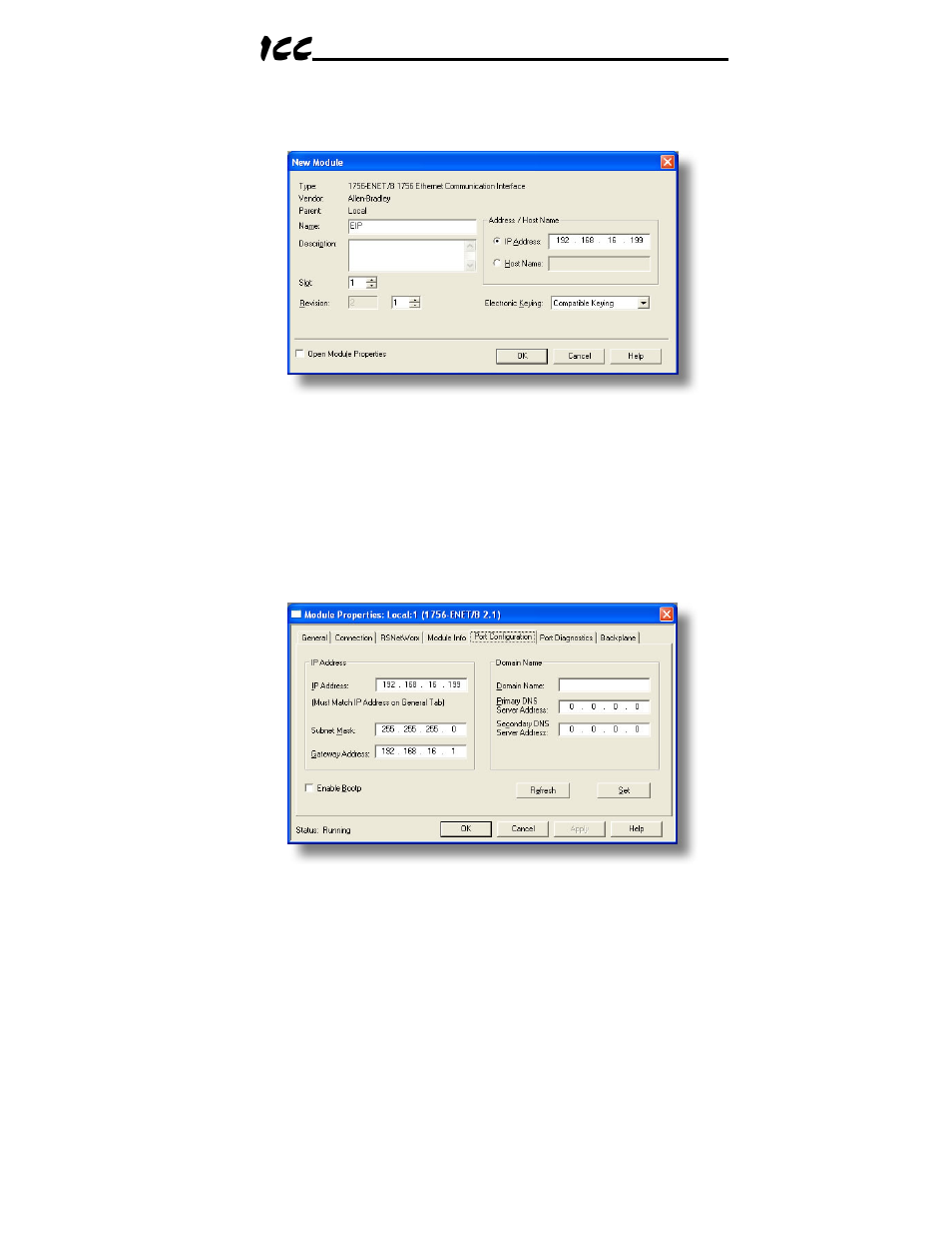 Toshiba ICC Multiprotocol Ethernet Interface ASD-G9ETH User Manual | Page 64 / 100