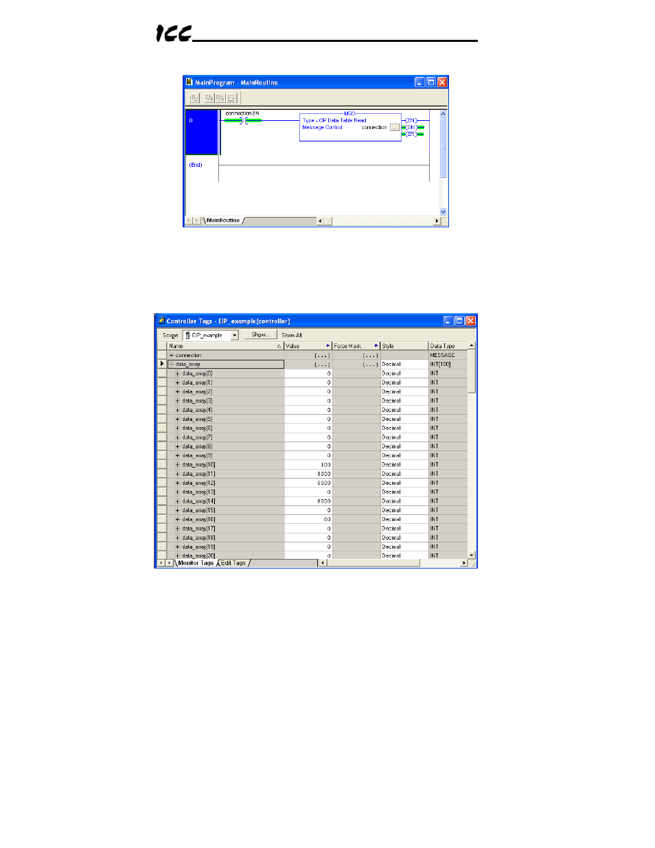 Toshiba ICC Multiprotocol Ethernet Interface ASD-G9ETH User Manual | Page 77 / 100