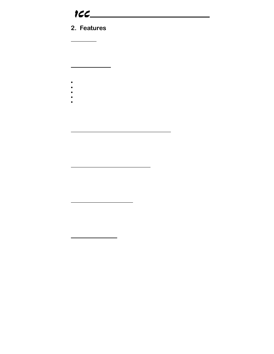 Features | Toshiba ICC Multiprotocol Ethernet Interface ASD-G9ETH User Manual | Page 8 / 100