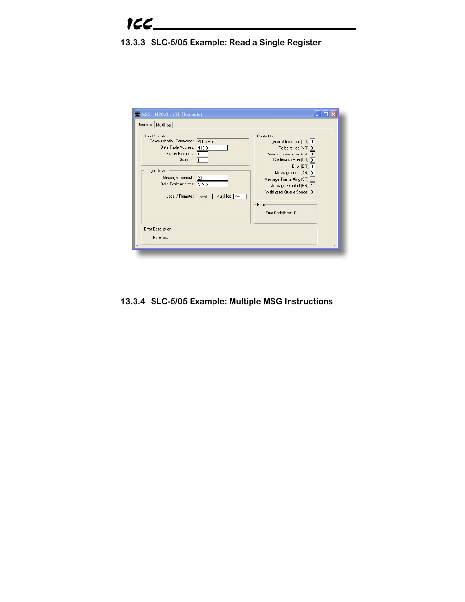 Toshiba ICC Multiprotocol Ethernet Interface ASD-G9ETH User Manual | Page 88 / 100