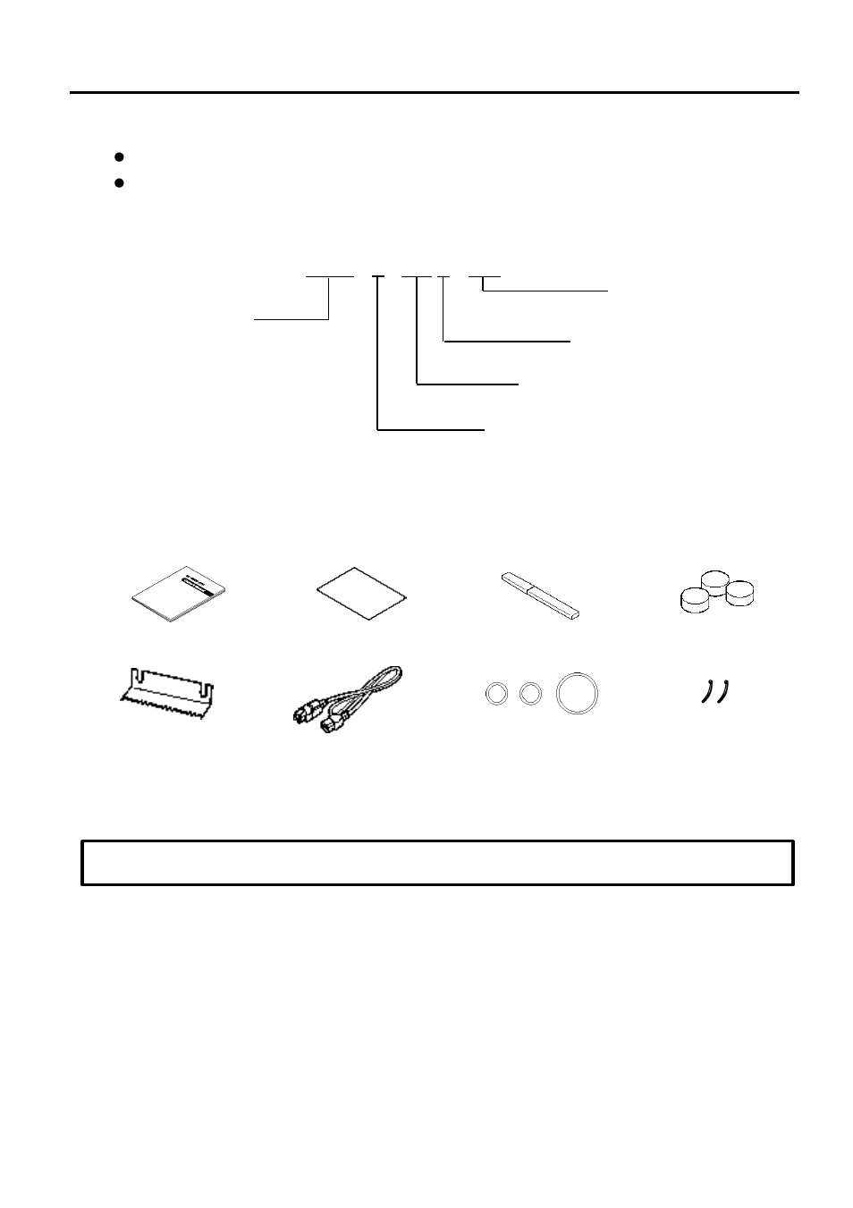 Applicable, Accessories, 1 applicable model | 2 accessories | Toshiba TEC H-9100N User Manual | Page 8 / 96