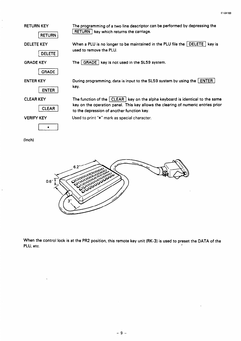 Toshiba TEC SL59 SERIES User Manual | Page 10 / 51
