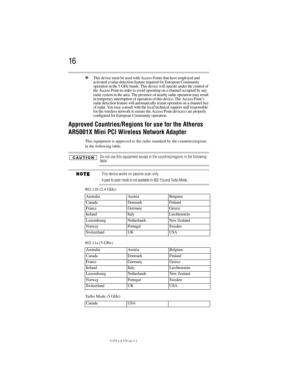 Toshiba M105 User Manual | Page 16 / 60