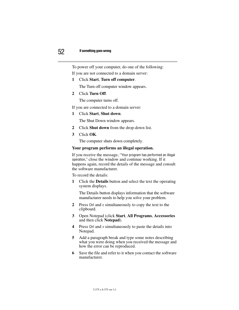 Toshiba M105 User Manual | Page 52 / 60
